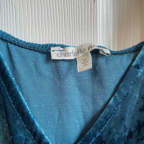 TEAL DRESS - Picture 2 of 4